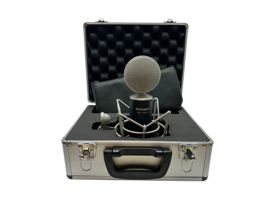 Pinnacle Microphones Fat Top II Black w/Lundahl Deluxe-Pinnacle Microphones-Concert Gear