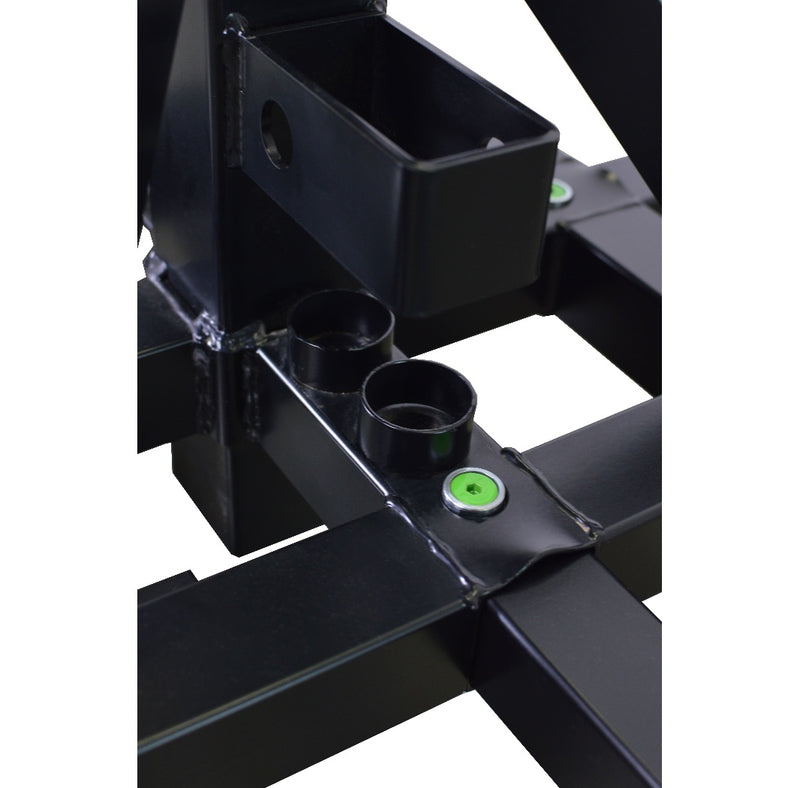 Load image into Gallery viewer, MEGARA 125 | Telescopic lifting tower, traditional leg system. Black colour-FENIX Stage-Concert Gear