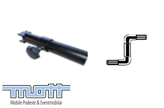 Mott railing adaptor-Mott Mobile Systeme GmbH & Co. KG-Concert Gear