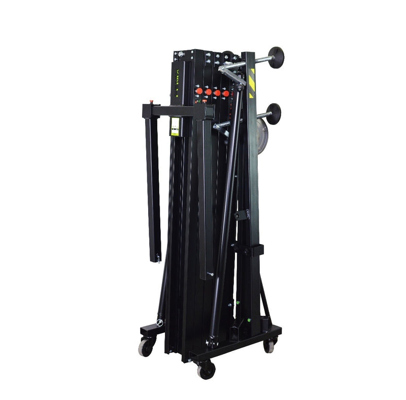 Load image into Gallery viewer, HERCULES 6.5 PLUS | Aluminium frontal loading tower. Black colour-FENIX Stage-Concert Gear