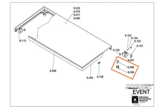 Prisma and cover, individual spare parts (Event)-NIVOflex-Concert Gear