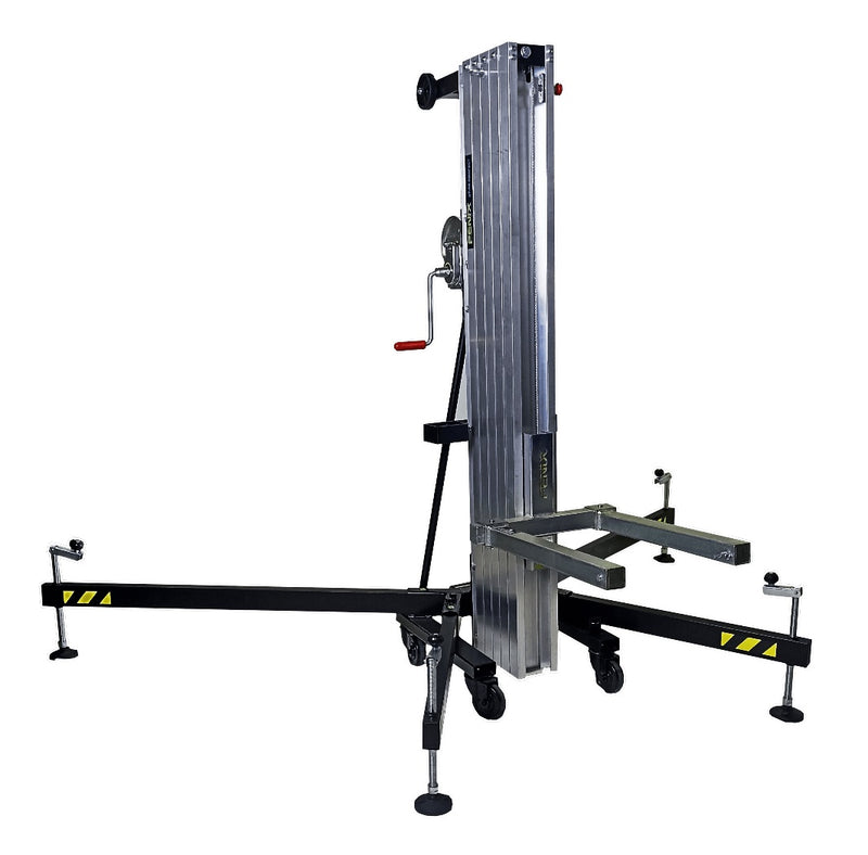 Load image into Gallery viewer, AT-06 COMPACT | Aluminium frontal loading tower. Silver colour-FENIX Stage-Concert Gear