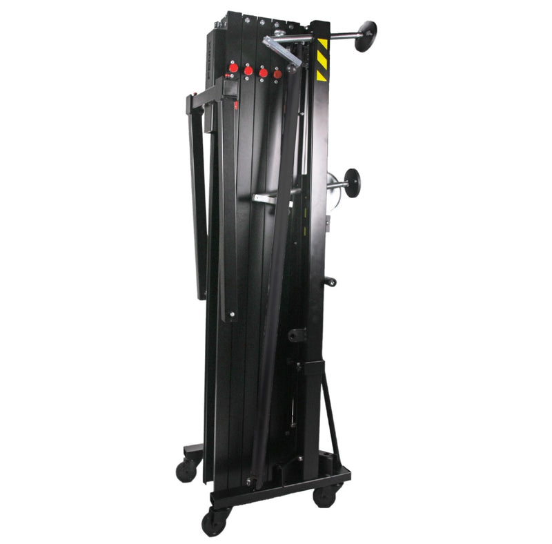 Load image into Gallery viewer, HERCULES 8 | Aluminium frontal loading tower. Black colour-FENIX Stage-Concert Gear