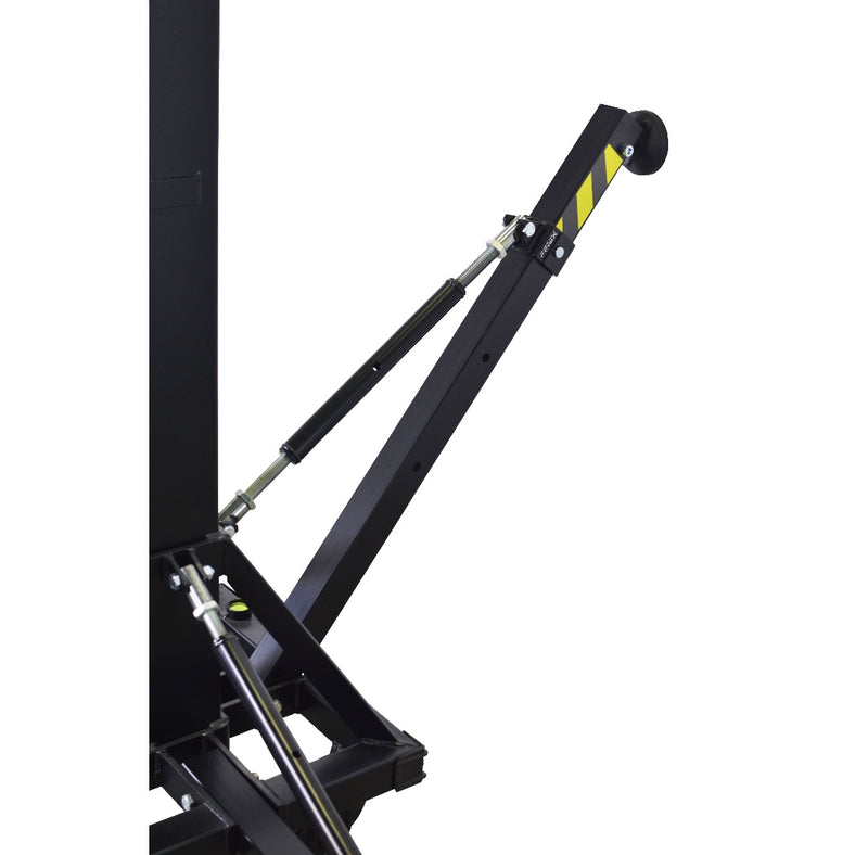 Load image into Gallery viewer, ELV-200/6 | Telescopic lifting tower with adjustable leg system. Black colour-FENIX Stage-Concert Gear
