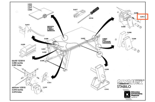 Bowden cable with sheath (NIVOflex Stabilo)-NIVOflex-Concert Gear