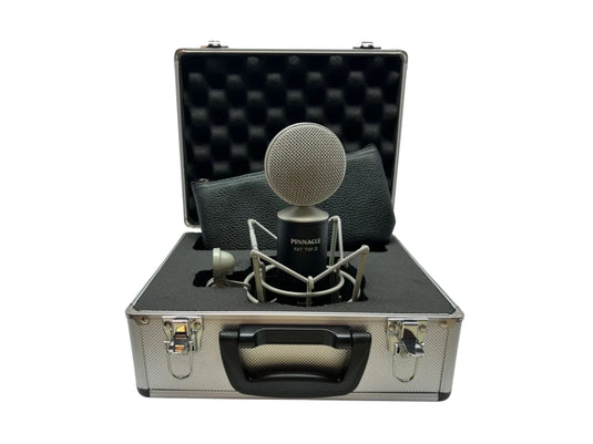 Pinnacle Microphones Fat Top II Black Active Passive-Pinnacle Microphones-Concert Gear