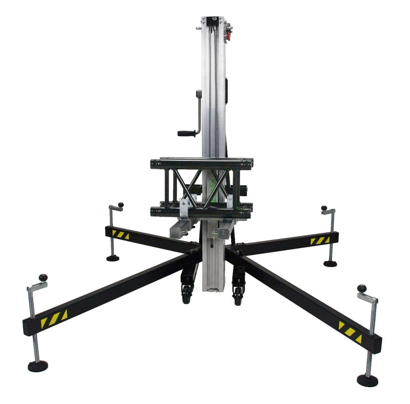 Load image into Gallery viewer, AT-04 | Aluminium frontal loading tower. Silver colour-FENIX Stage-Concert Gear