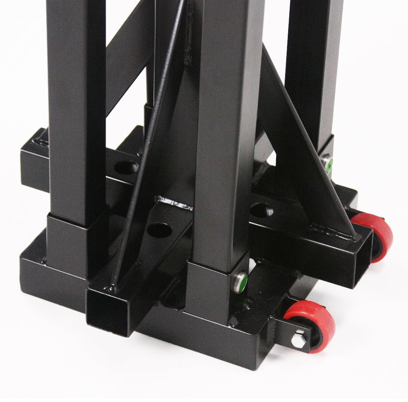 Load image into Gallery viewer, MEGARA 100 | Telescopic lifting tower, traditional leg system. Black colour-FENIX Stage-Concert Gear