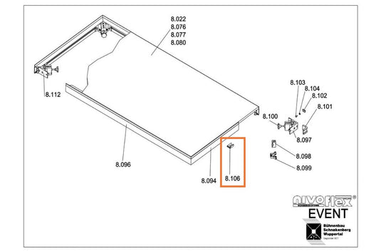 Connection angle PVC (Event)-NIVOflex-Concert Gear