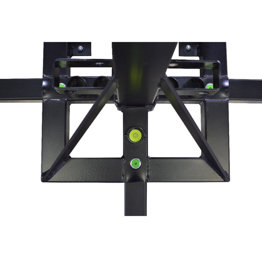 MEGARA 125 | Telescopic lifting tower, traditional leg system. Black colour-FENIX Stage-Concert Gear