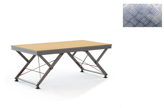 Stage floor, aluminium sheet, indoor (Ideal/Universal/Unistage/Profi 140/TOP 05)-Mott Mobile Systeme GmbH & Co. KG-Concert Gear