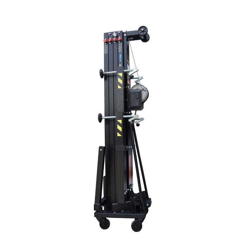 Load image into Gallery viewer, AT-06B | Aluminium frontal loading tower. Black colour-FENIX Stage-Concert Gear