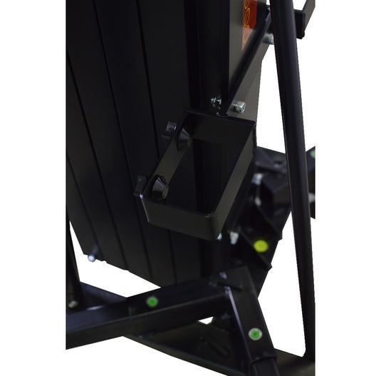 HERCULES 6.5 PLUS | Aluminium frontal loading tower. Black colour-FENIX Stage-Concert Gear