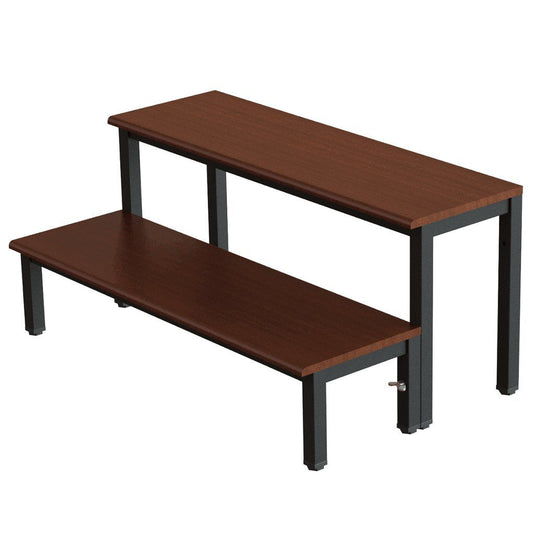 Mott stairway 2 Steps for 60 cm stage height, 187 cm wide-Mott Mobile Systeme GmbH & Co. KG-Concert Gear