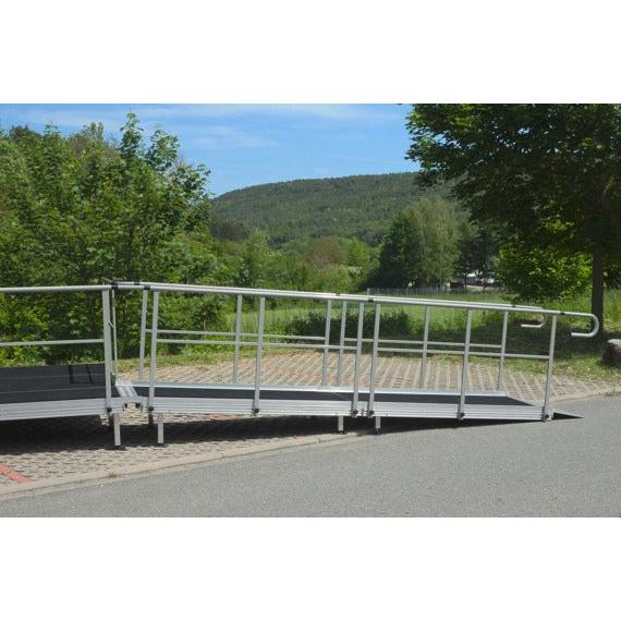Load image into Gallery viewer, Stage accessibility ramp, 40/60 cm height (Praktikus 750)-Mott Mobile Systeme-Concert Gear
