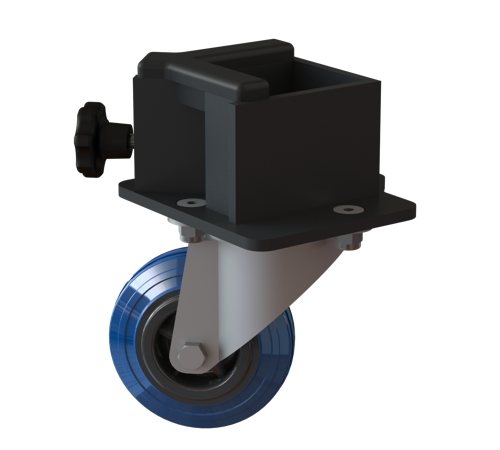 Mott Rollriser for plug-in leg platforms (Mott Praktikus 750/Light/2-in-1)-Mott Mobile Systeme GmbH & Co. KG-Concert Gear