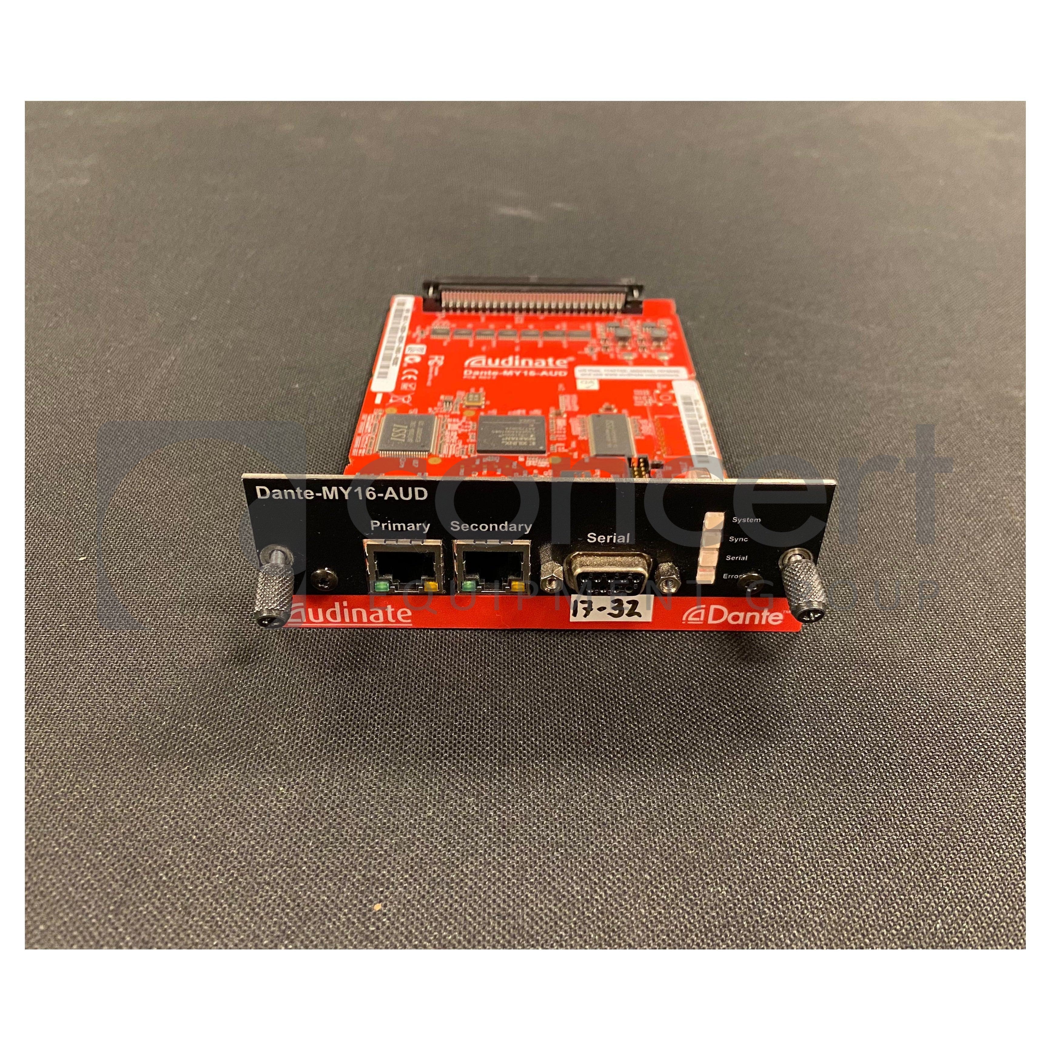 中古】Audinate Dante-MY16-AUD インターフェースカード YAMAHA Dante