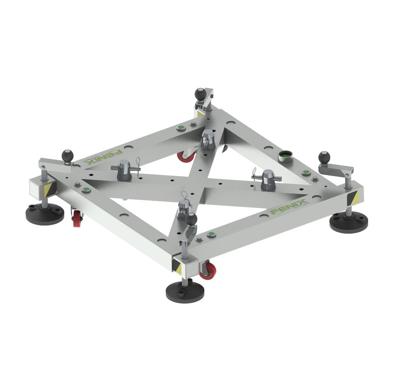 Load image into Gallery viewer, AC-630W/ AC-630WB | Stabilizer base for truss with extendable legs and wheels-FENIX Stage-Concert Gear
