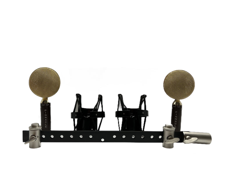 Load image into Gallery viewer, Pinnacle Microphones Fat Top Brown Stereo Pair-Pinnacle Microphones-Concert Gear

