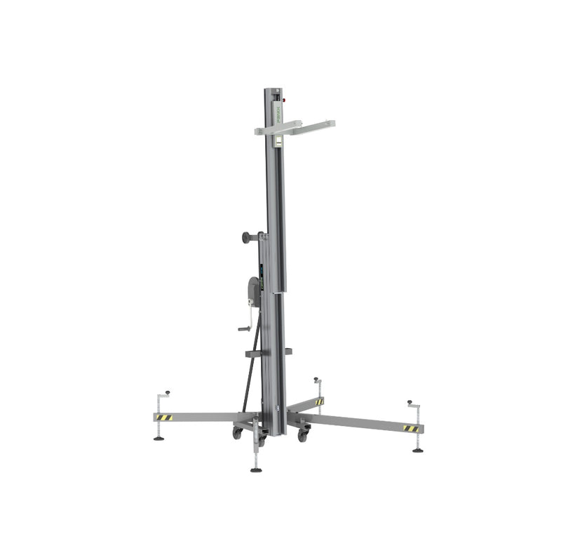 Load image into Gallery viewer, AT-06 | Aluminium frontal loading tower. Silver colour-FENIX Stage-Concert Gear
