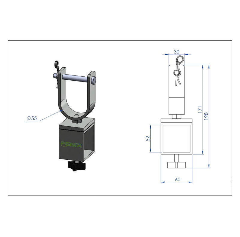 Load image into Gallery viewer, AC-552/ AC-552B | Rotating stand for truss (HERCULES/ AT Series)-FENIX Stage-Concert Gear
