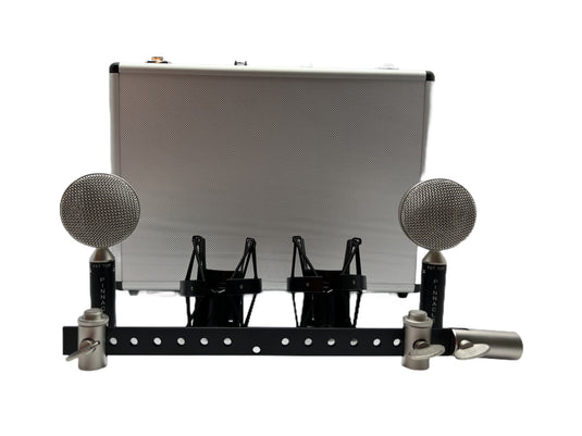 Pinnacle Microphones Fat Top Black Stereo Pair-Pinnacle Microphones-Concert Gear
