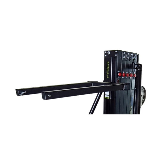 HERCULES 6.5 | Aluminium frontal loading tower. Black colour-FENIX Stage-Concert Gear