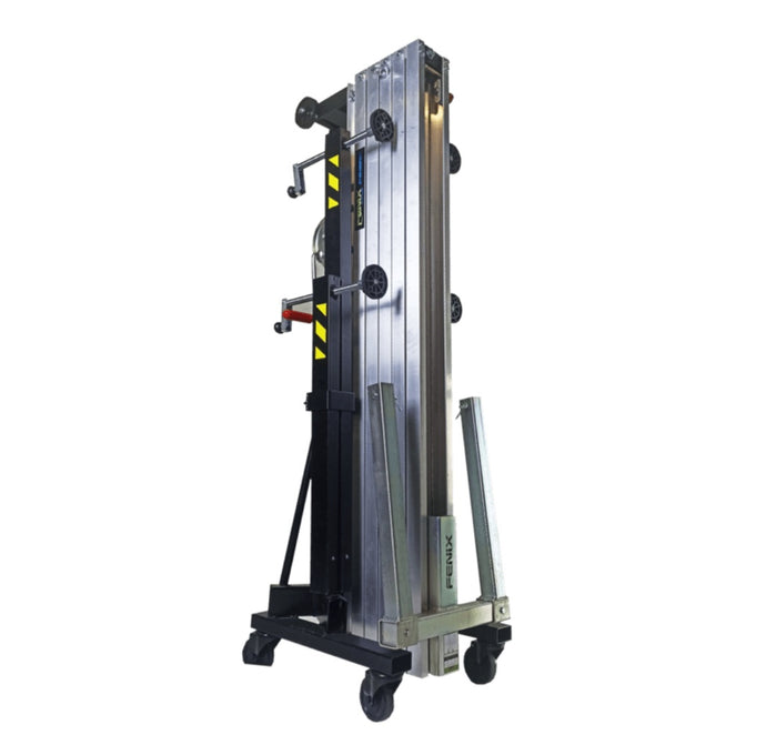 AT-06 COMPACT | Aluminium frontal loading tower. Silver colour-FENIX Stage-Concert Gear