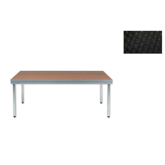 Stage floor, rubber nub, 2,5 mm (Praktikus 750/ 1000)-Mott Mobile Systeme-Concert Gear