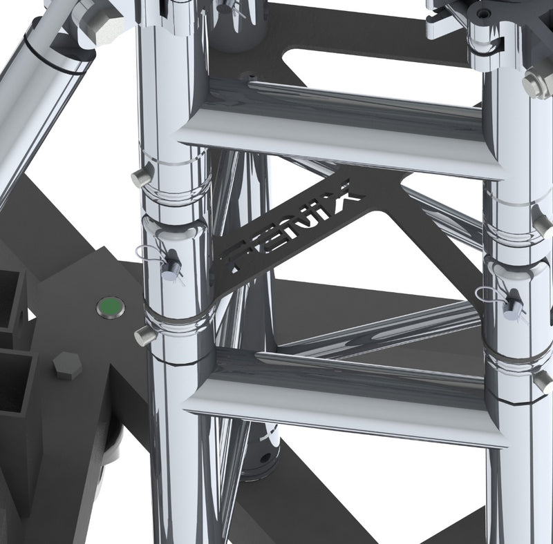 Load image into Gallery viewer, TRC-700 | Ground support tower, structural tower of aluminium-FENIX Stage-Concert Gear
