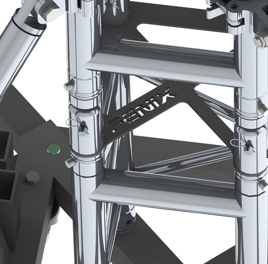 TRC-700 | Ground support tower, structural tower of aluminium-FENIX Stage-Concert Gear