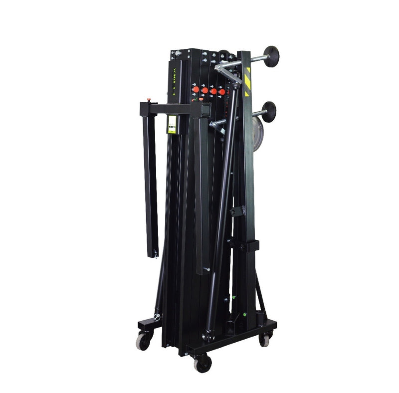 Load image into Gallery viewer, HERCULES 6.5 PLUS | Aluminium frontal loading tower. Black colour-FENIX Stage-Concert Gear

