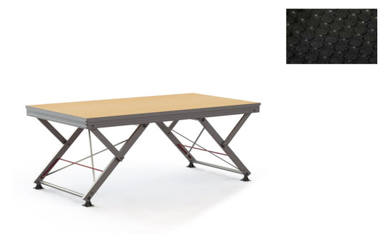 Stage floor, rubber nub, indoor (Ideal/Universal/Unistage/Profi 140/TOP 05)-Mott Mobile Systeme-Concert Gear