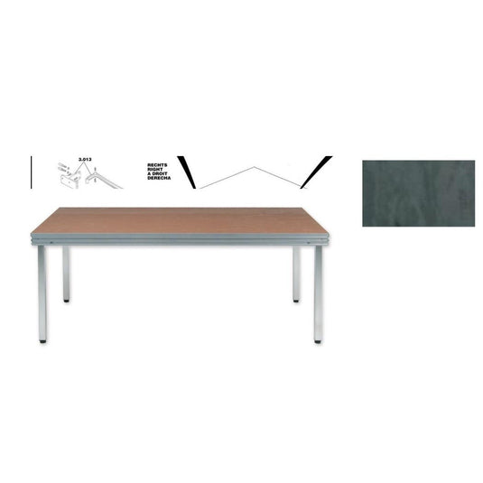 Stage floor, PVC, 2 mm, support plate 18 mm (Praktikus 750/ 1000)-Mott Mobile Systeme-Concert Gear