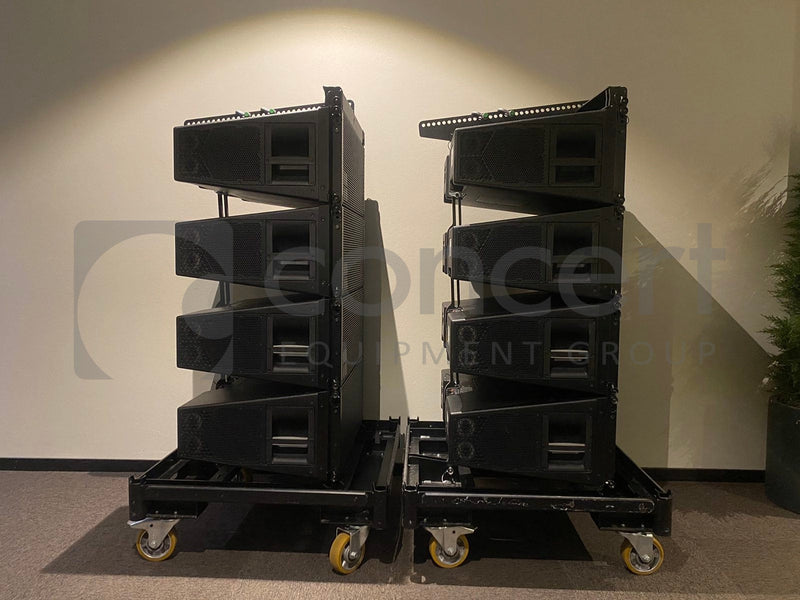 Load image into Gallery viewer, d&amp;b XSL package - 8 pcs XSL, 2 pcs D40, with mounting frames-d&amp;b audiotechnik-Concert Gear
