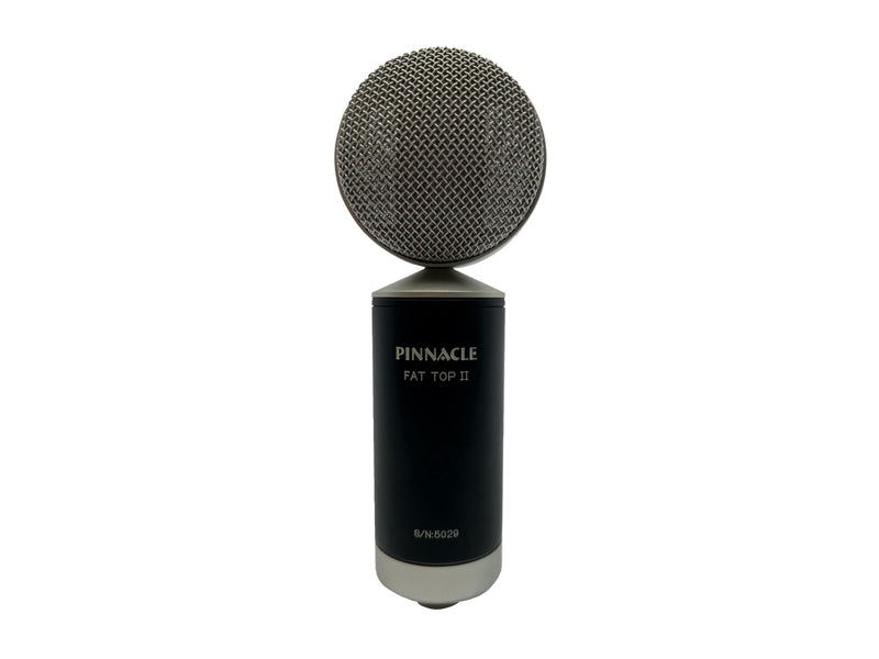 Load image into Gallery viewer, Pinnacle Microphones Fat Top II Black w/Lundahl-Pinnacle Microphones-Concert Gear
