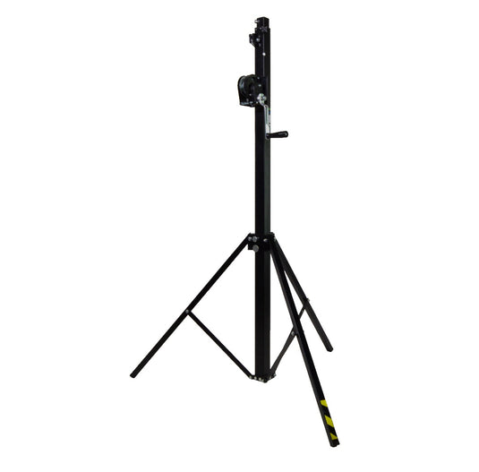 NEMESIS 80 | Tripod telescopic lifting tower. Black colour-FENIX Stage-Concert Gear