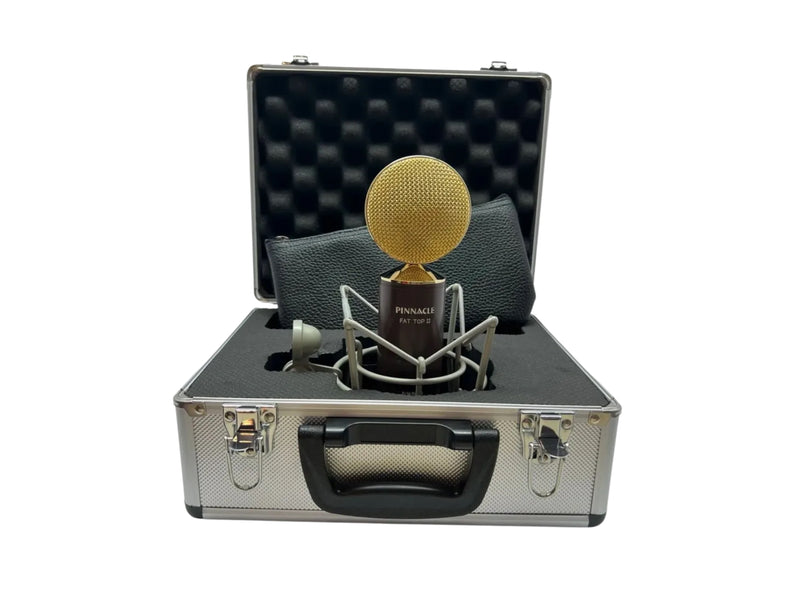 Load image into Gallery viewer, Pinnacle Microphones Fat Top II Brown w/Lundahl Deluxe-Pinnacle Microphones-Concert Gear
