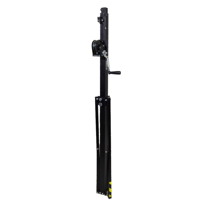 NEMESIS 80 | Tripod telescopic lifting tower. Black colour-FENIX Stage-Concert Gear