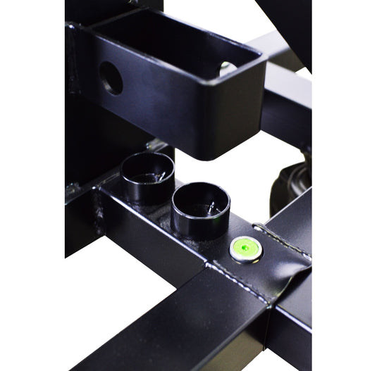 MEGARA 300 | Telescopic lifting tower, traditional leg system. Black colour-FENIX Stage-Concert Gear