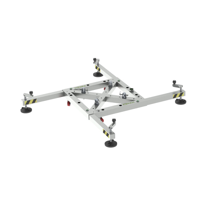 Load image into Gallery viewer, AC-630W/ AC-630WB | Stabilizer base for truss with extendable legs and wheels-FENIX Stage-Concert Gear
