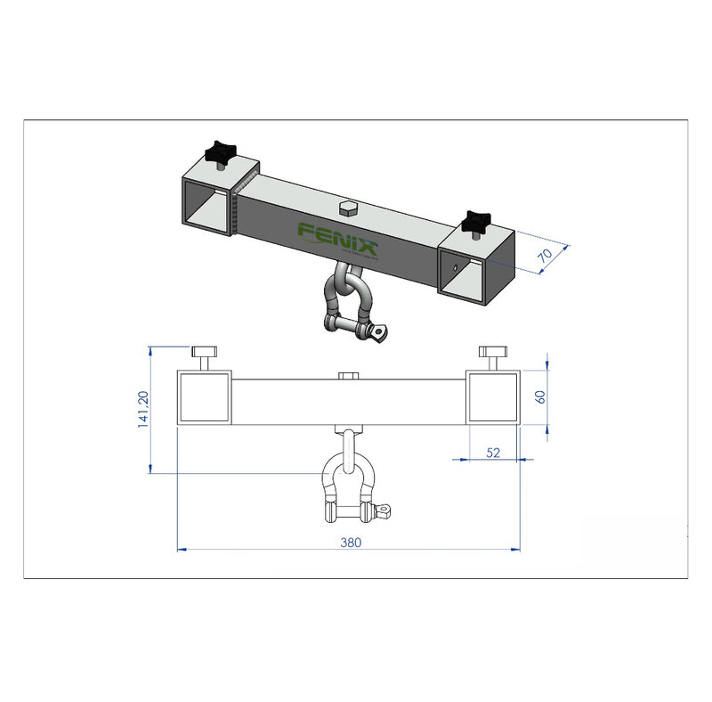 Load image into Gallery viewer, AC-569/ AC-569B | Stand for small/ medium line-arrays systems (AT Series)-FENIX Stage-Concert Gear
