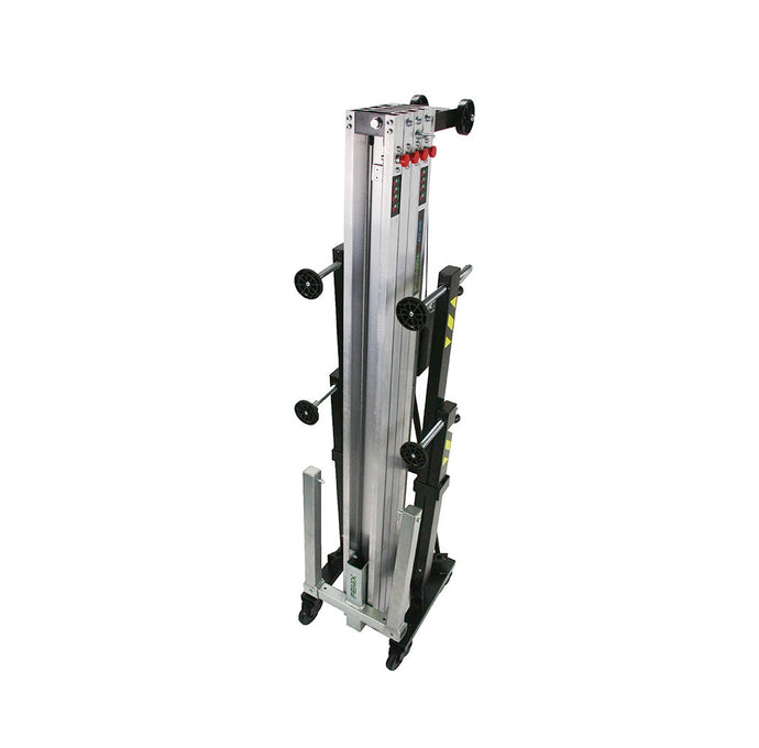 AT-06 | Aluminium frontal loading tower. Silver colour-FENIX Stage-Concert Gear