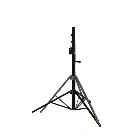 NEMESIS 110 | Tripod telescopic lifting tower. Black colour-FENIX Stage-Concert Gear