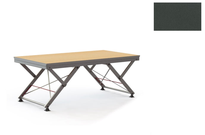 Stage floor, Linoleum DLW Uni Walton, indoor (Ideal/Universal/Unistage/Profi 140/TOP 05)-Mott Mobile Systeme-Concert Gear