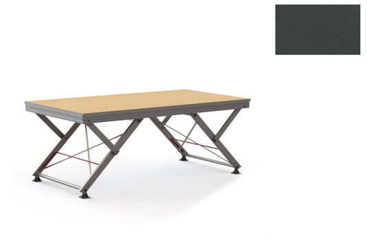 Stage floor, Linoleum DLW Uni Walton, indoor (Ideal/Universal/Unistage/Profi 140/TOP 05)-Mott Mobile Systeme-Concert Gear