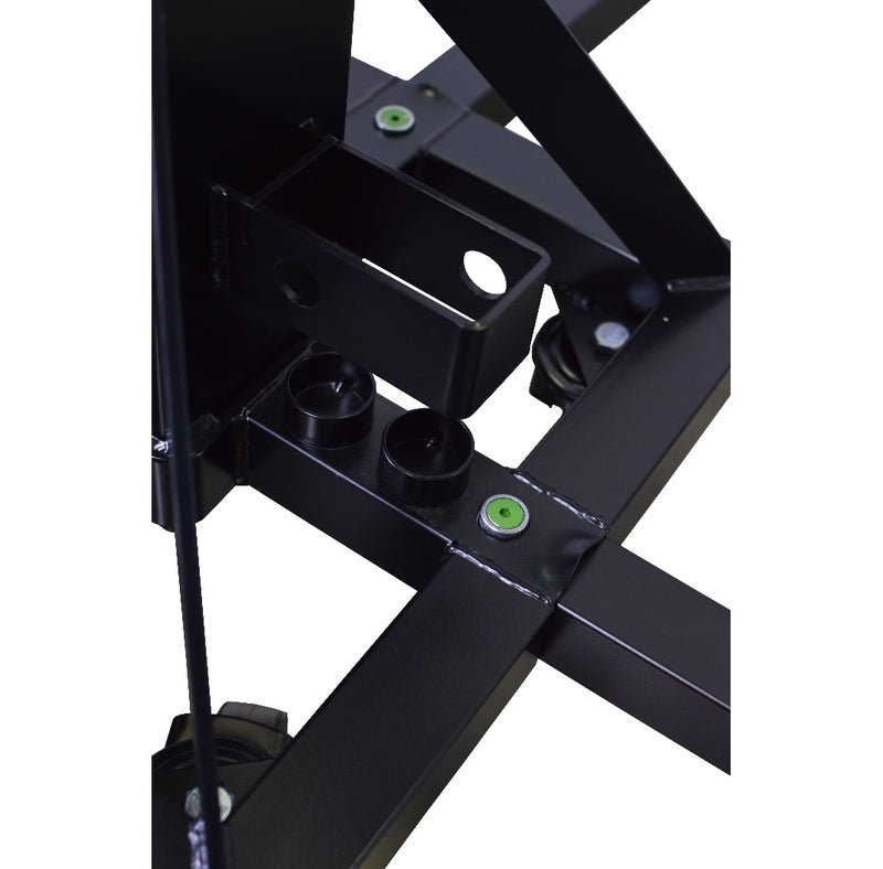 Load image into Gallery viewer, MEGARA 230 | Telescopic lifting tower, traditional leg system. Black colour-FENIX Stage-Concert Gear
