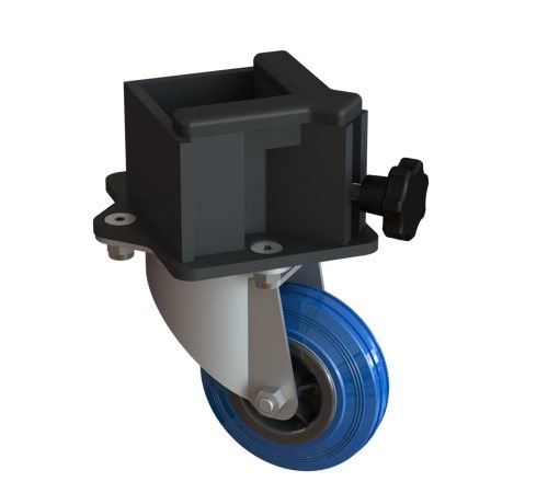 Load image into Gallery viewer, Mott Rollriser for plug-in leg platforms (Mott Praktikus 750/Light/2-in-1)-Mott Mobile Systeme-Concert Gear
