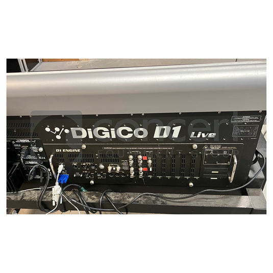 DiGiCo D1 Live Digital Audio Console with Digirack 40/16-Digico-Concert Gear