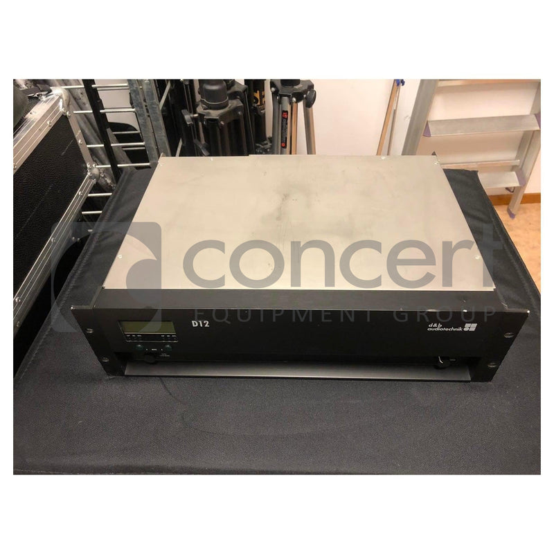 Load image into Gallery viewer, d&amp;b D12 amplifier, black front cover, NL4-d&amp;b audiotechnik-Concert Gear
